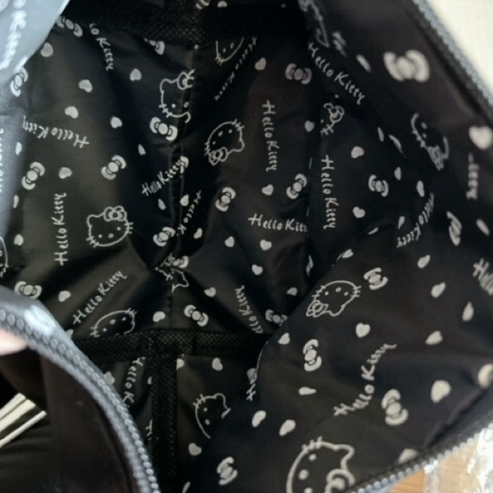 Sanrio Pink or Black Hello Kitty Cosmetic Bags choose 1- brand new - Picture 10 of 10